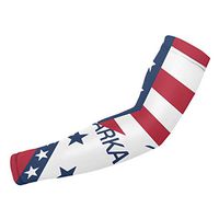 Sincerity First Arkansas USA Flag UV Protection Cooling Arm Sleeves for Sports Cycling Men Women