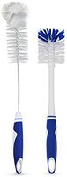 MIRA Water Bottle Brush Set of 2 | Perfect Cleaning Brushes for Stainless Steel Insulated Bottles, Sports Water Bottles, Travel Coffee Mugs | 16 in, 13 in