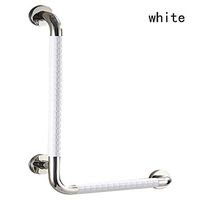 300kg Bathroom Handrail, 1.3mm Stainless Steel Shower Bars, Shower Bars Safety Belt Anti-Skid Particles, Normal Temperature Handle + Antibacterial Nylon Sleeve, Anti-Fall Anti-Static.