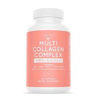 5-in-1 Collagen Capsules (Types I, II, III, V + X) for Healthier Skin, Hair, Joints & Nails - Anti Aging Supplements for Gut Health & Weight Management - All-Natural & Easy to Digest - 30 Servings