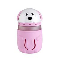 IMIKEYA Essential Oil Diffuser Aromatherapy Oil Diffuser Humidifier Mini Dog USB Changing for Home Office Baby (Pink)