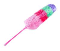 Kitchen + Home Large 27" Inch Static Duster - Electrostatic Feather Duster attracts dust Like a Magnet! - Peacock