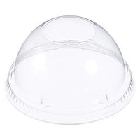 DCC16LCDH - Cappuccino Dome Sipper Lids, Clear