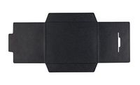Pina Zangaro Open-Flap Folder, Black, 3 Pack, (20025)