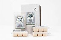 KOI MOUNTAIN Seaside Orchids Soy Wax Melt 4 Pack, Hand-Poured, Chemical-Free, Vegan, 100% Soy Wax and Essential Oil Cubes