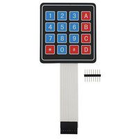 Parallax 27899 Keypad, Matrix Membrane, 24 VDC, 30 mA, 8-PIN, 2.7" L x 3" H