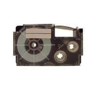 Label Printer Tape For CWL-300 - 9mm Tape, Black-On-Clear, 2 Pack