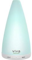 Viva Naturals Aromatherapy Essential Oil Diffuser - Vibrant Changeable LED Lights, Soothing Mist & Oxygen, Automatic Shut Off' (100 ml, White)