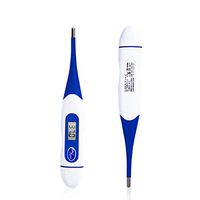 Oral Adults Thermometer,Underarm and Rectal Fever Thermometer for Adult Kids Baby Flexible Tip,Thermometer for People(Random Color)