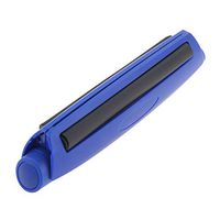 Blue Manual Tobacco Roller Maker for 110mm/4.33inch Rolling Papers Plastic Tobacco Injector Machines