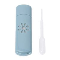 Tebatu USB Car Essential Oil Diffuser Humidifiers, Mini Essential Oil Diffuser for Office Home Spa Yoga 7x2.2cm