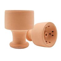 Wholesale red mud Hookah Head Ceramic Hookah Bowl