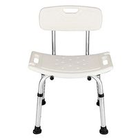 Adjustable Medical Bath Shower Chair Bathtub Bench Stool Seat Heavy Duty White