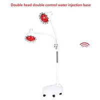 TXqueen Infrared Light Heating Floor Lamp, Multi-Function Far-Infrared Physiotherapy Lamp Double Head Device, Infrared Lamp for Soothing Colds and Muscle Therapy