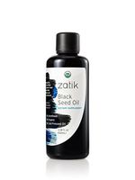 Zatik Naturals - Black Cumin Seed Oil Dietary USDA Organic Supplement (3.4 fl oz,100ml) Cold Pressed Unrefined Oil Gluten Free Vegan Non GMO Made in The USA