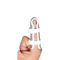 Adjustable Finger Cot - Suitable for Finger Fractures, Wounds and Post-Operative Care (Small (Less Than 2 inch))