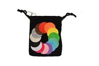 Perfume Pad Felt Refill Inserts for Essential Oil Diffuser Necklace Lockets 25mm Diameter