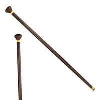 Solid Wood Crutches Wooden Walking Sticks Non-Slip Foot Base Solid Wood Handle Best Gift for Elder HOJZ