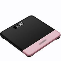 Digital Body Weight Scale,Bathroom Scale with Large Backlit Display, 180KG/390 LB,Tempered Glass,Without Battery