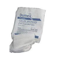 Ducare Non-Sterile Woven Gauze Sponge 8" x 4", 12-Ply (Package of 200)