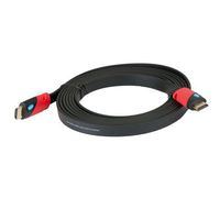 6 feet 1.4V Flat Cables 30AWG OD13.0 x 3.0mm Red/Black. 1.4 HDMI cables are the most recent version of the HDMI cable