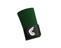 Cutters Ultra Compression Wrist Sleeve with Strap, Dark Green, Medium