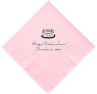 Personalized Cocktail, Beverage or Dessert Birthday Napkins (400)