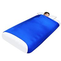 Sensory Compression Bed Sheet for Kids - Breathable, Stretchy, Deep Pressure Snuggle Pouch for Relaxing & Comfortable Sleeping (Twin Size, Blue)