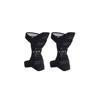 genmaighou Knee Humerus, Power-Lifting Spring Force, Joint-Supporting Knee pad, Knee Humerus, Power-Lifting Spring Force, Tendon Support with Arthritis tendonitis Gym 1 Pair