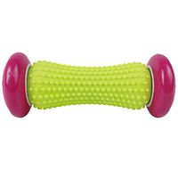 Foot Massage Roller， Muscle Roller Stick Wrists and Forearms Exercise Roller Massager for Plantar Fasciitis (Color : Red)