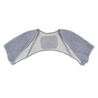 SM SunniMix Warmer Double Shoulder Support Protector Wrap Brace for Men Women, Provides Stability, Compression Support for Injuries - L