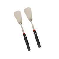 iplusmile Shoe Horn - Shoe Lifter Lazy Shoes Pull Shoes Sock Slider Handled Easy Practical Shoe Lifter Stainless Steel Lifter Shoes Removing Helper for Shoes Home Elderly