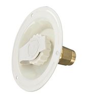 Valterra A01-0177LF Colonial White 2-3/4 FPT Lead-Free Recessed Water Inlet by Valterra