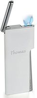 Personalized White Caseti Elegante Slim Lighter with Free Engraving