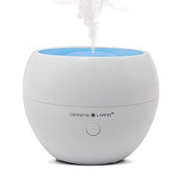 Serene Living by Greenair Breezy USB ultrasonic Essential Oil Diffuser with 7 Color Lights for Office, Travel, Home, Dorm Rooms. Perfect Gift, Hostess Gift, giveway