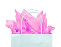 Gift Expressions Tissue Paper Bulk, 20 x 20 Inches, 60 Count, Pink Square Gift Wrapping Tissue Paper for Gift Bags, Paper Bags, Mother’s Day & DIY Craft Supplies, Premium Quality Gift Wrap