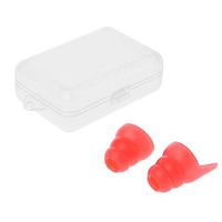 1 Pair Silicone Earplugs Noise Cancelling Ear Plugs Hearing Protection 5 colors