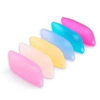 jinetor Silicone Toothbrush Head Cover Holder Travelling Hiking Camping Brush Cap Case Random delivery