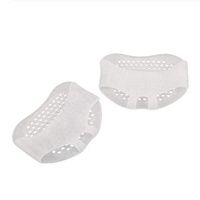 Ball of Foot Cushions, Soft Gel Ball of Forefoot Pad, Foot Pain Relief Treatment Diabetic Foot for Women or Men (White, OneSize)