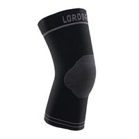 Compression Knee Brace for Injury Recovery and Arthritis Relief - Best Knee Sleeve Support for Running, Jogging, Workout, Gym (Black,XL)