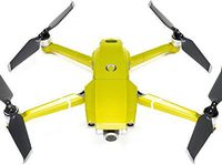 Wrapgrade Poly Skin for DJI Mavic 2 Main Unit (LIMONCINO Yellow)