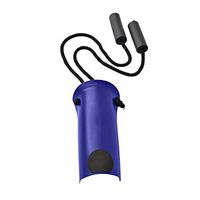 Crystalla Sock Aid Terry Cloth Helper Stocking Assist Device Help Elderly, Seniors, Handicapped, Pregnant Put On Socks (Blue-1)