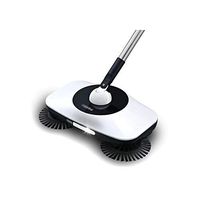 Yougou01 Sweeper, Home Unplugged Sweeping/Mopping Machine, Wet And Dry Hand Push Lazy Mopping/Sweeping Suit (yellow/Red/White, 35 17 6cm) Cleaning is not ashes