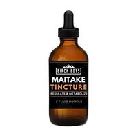 Birch Boys Maitake Tincture | Hen of The Woods Mushroom Extract Supplement, Daily Drops for Circulatory System | Organic Mushrooms for Wisdom and Beta-glucans