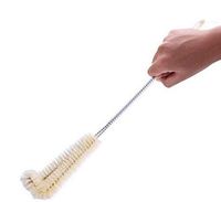 ericotry Long Water Bottle Cleaning Brush Bendable Bristles Design with Hook and Comfort Handle Bottle Washing Brush for for Baby Milk Bottle Decanter Glass Jugs Juicers Cleaner Brushes