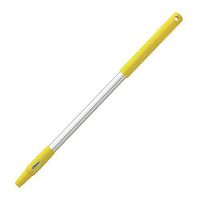 Vikan Yellow European Thread Aluminum Color Coded Handle, Length 25-1/2" Yellow Aluminum 29816-1 Each