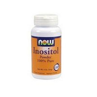 Inositol, Vegetarian Powder 2 OZ by Now Foods (Pack of 6)