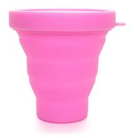 Dandelion Cup Menstrual Cup Sanitizing Container to Clean and Sterilize Menstrual Cup - Pink