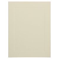 JAM PAPER Blank Foldover Cards - 4 5/8 x 6 1/4 (Fits in A6 Envelopes) - Ivory Panel - 100/Pack