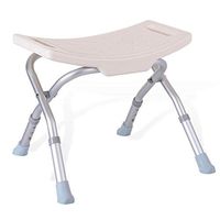 Lyqqqq Foldable Aluminum Bath Chair Elderly Disabled Pregnant Women Auxiliary Bathroom Shower Stool